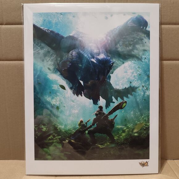 Monster Hunter Gore Magala Limited Edition Art Print With Authentic Certificate - Picture 1 of 3